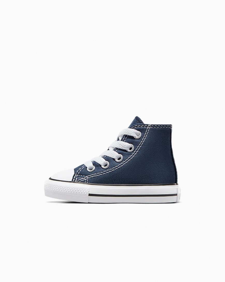 Tenisi Inalti Baieti Converse Chuck Taylor All Star Clasici Bleumarin | RO IOX13R356